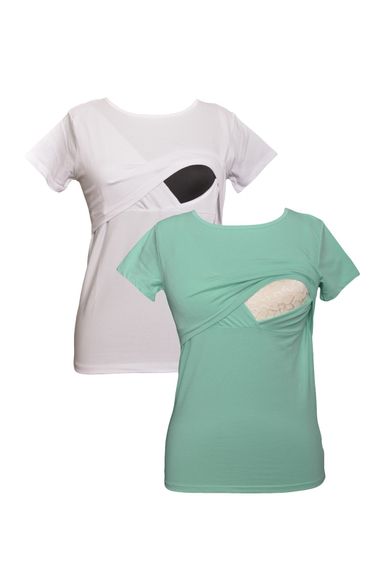LuvmaBelly MYRA2516_2507 Breastfeeding tshirt set