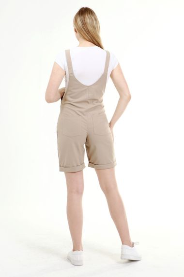 Luvmabelly MYRA6201 - Beige Maternity Shorts Salopette - photo 5