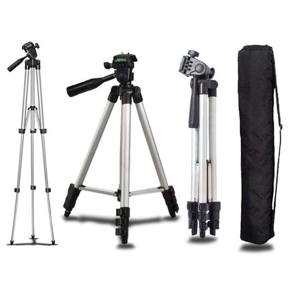 3 Yönlü Profesyonel Süper Kalite 157 CM Tripod - صورة 4