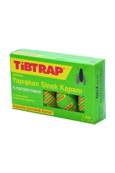 Tibtrap Yapışkan Sinek Kapanı 4 Lü - صورة 4