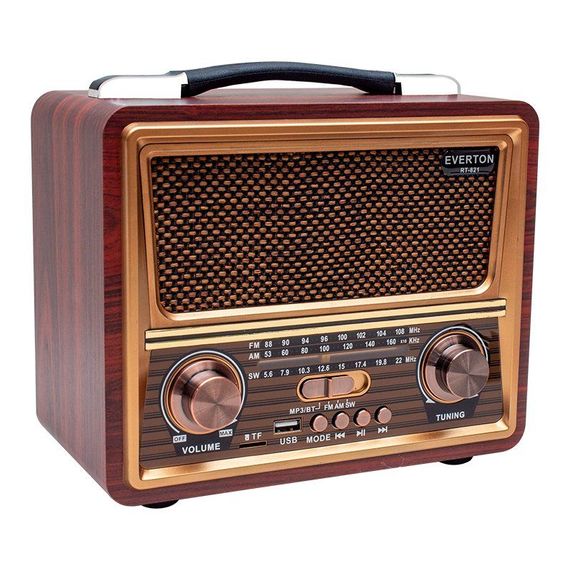 Everton RT-821 USB/TF/FM/Bluetooth Destekli Nostaljik Radyo - photo 1