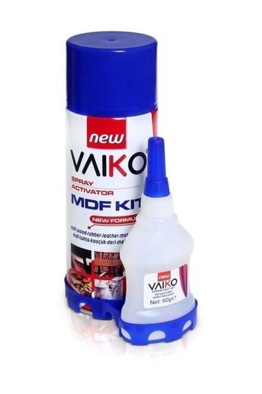 VAIKO 200ml + 20g Пластиковий MDF і керамічний швидкий клей