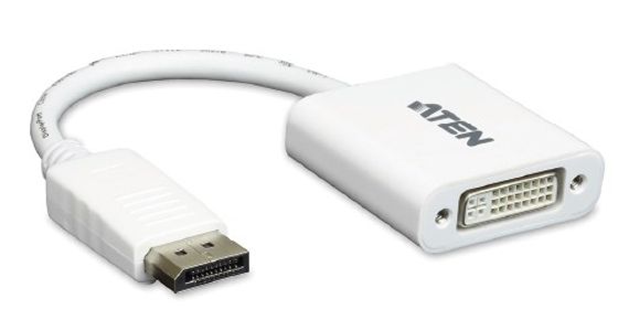 DisplayPort (DP) to DVI Adapter, DP Male to DVI-I Female, DP1.1a, D