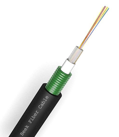 Beek Outdoor Fiber Optic Cable, 24 Core, OS2, 9/125μ Singlemo