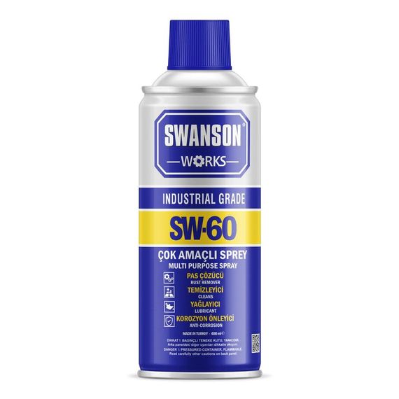 Многофункциональный спрей Swanson Works SW-60, 400 мл, для удаления ржавчины, смазки и очистки электрических контактов