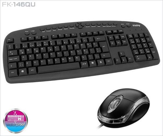 Frisby FK-146QU USB Klavye USB Mouse Set