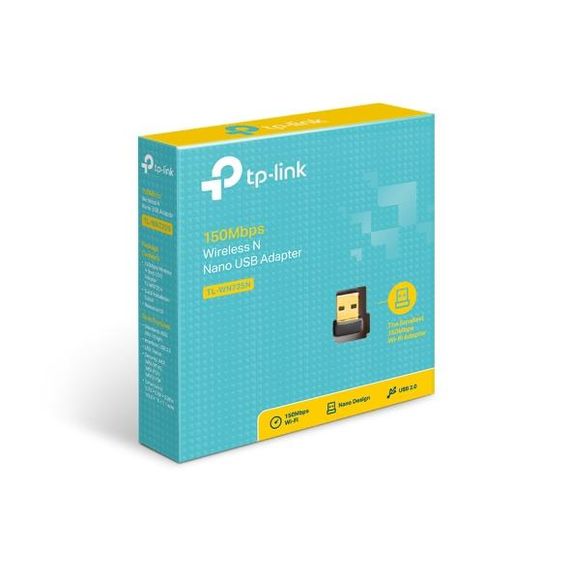 Безпровідний USB адаптер Tp-Link TL-WN725N 150 Мбіт/с для стабільного підключення до інтернету