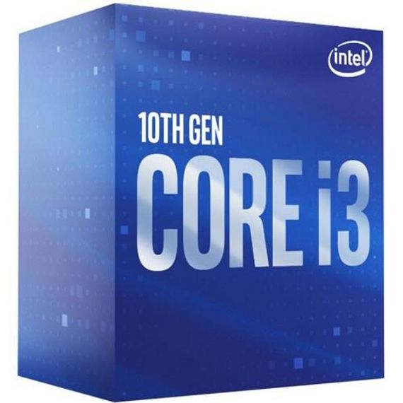 Процесор INTEL CORE i3 10100 6MB, 4 ядра, O/B UHD630, 1200p, 65W, з охолодженням, упакований