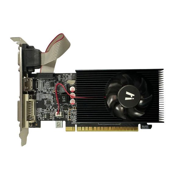 Відеокарта Hı-Level GeForce GT730 2ГБ DDR3 128-біт, 1xVGA, 1xHDMI, 1xDVI