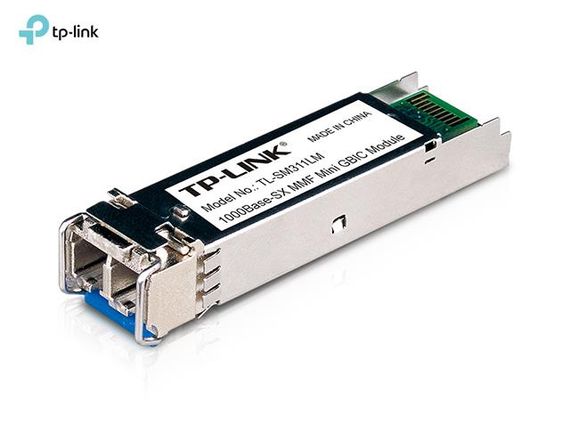 Мини-GbIc модуль TP-Link TL-SM311LM для Ethernet, 1.25Gbps, длина кабеля до 550м, температурный диапазон от -40 до 70°C