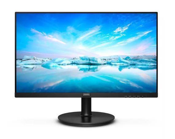 Монітор Philips 242V8LA/01 23.8" IPS 4ms Full HD, VA LCD, 1920x1080, 250 cd/m², HDMI, DisplayPort, антиблікове покриття, адаптивна синхронізація