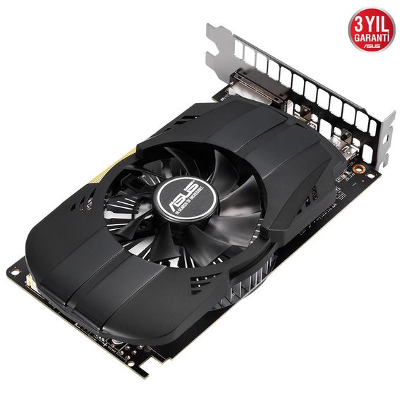 Відеокарта Asus Ph-Rx550-4G-Evo 4Гб GDDR5, HDMI, DVI, DP, 128-біт, висока продуктивність для ігор та мультимедіа