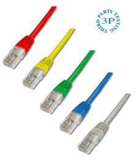 DK-1511-005/G Digitus Patch Kablo, UTP, CAT. 5E, 0.5 metre, AWG 26/7, Yeşil Renk, 3P sertifikalı