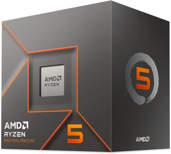 Процесор Amd Ryzen 5 8400F 4.20Ghz 16Mb Am5 Box (без графічної карти, з вентилятором)