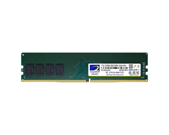 Оперативна пам'ять Twinmos 8 ГБ DDR4 2666 MDD48GB2666D з високою продуктивністю для комп'ютерів