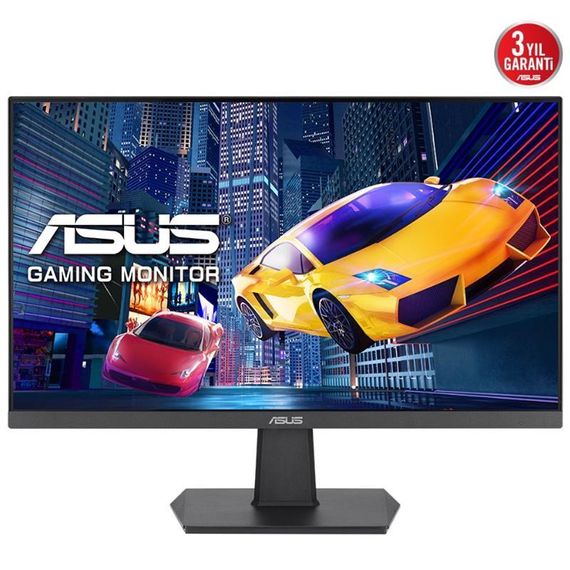 Монітор Asus VA24EHF 23.8" IPS FHD (1920x1080) безрамковий, 1ms, 100Hz, VESA, Eye Care, чорний