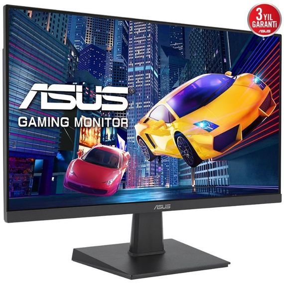 Монитор Asus VA24EHF 23.8" IPS 1ms 100Hz FHD 1920x1080, безрамочный, поддержка VESA, технологии Flicker-Free и низкой синего света, черный