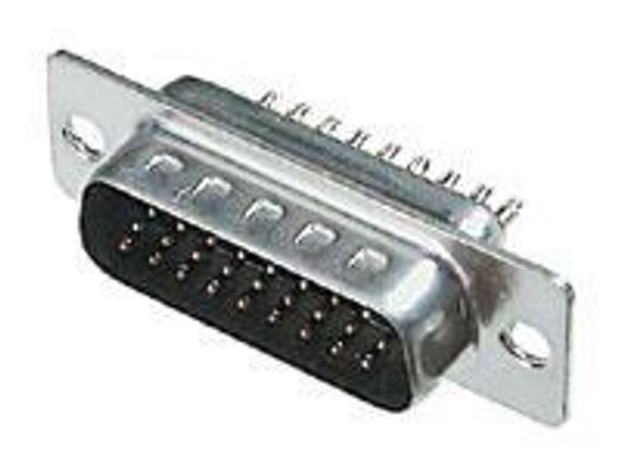 Assmann A-Hds 26 Ll/Z High-Density D-Sub Connector, 26-Poles, Male, Solder Cups