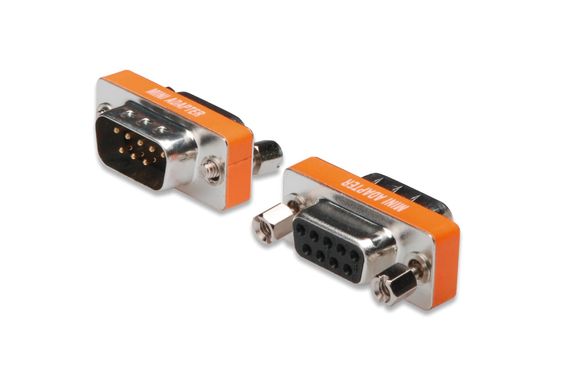 AK-610513-000-I Null Modem Adaptörü, DSUB, 9-pin, erkek - DSUB, 9-pin, dişi