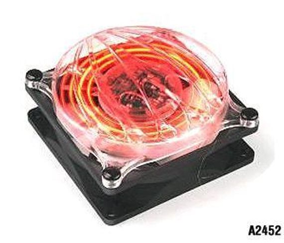 Thermaltake Cyclo 80mm Efektli Kırmızı Ledli Kasa Fanı A2452