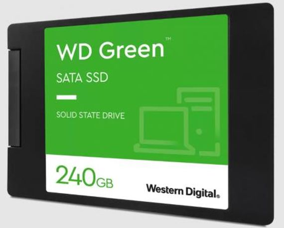 Wd 240GB Green 2.5 545MB-S 3D Nand WDS240G3G0A Harddisk