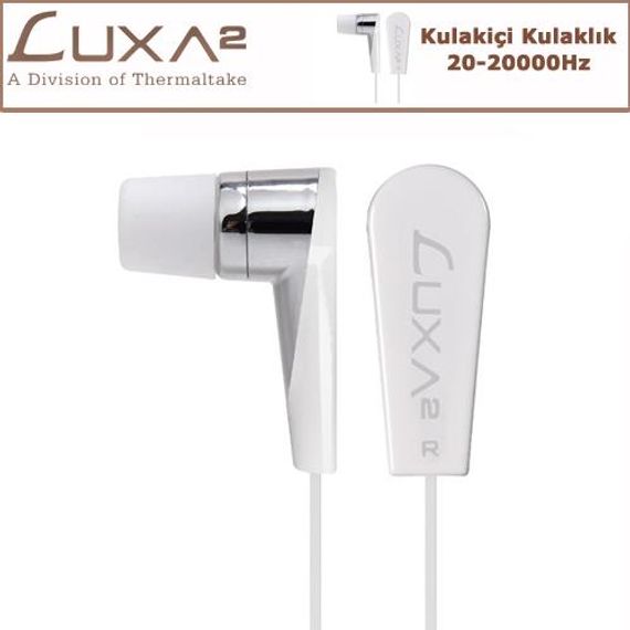 LUXA2 F2 Kulak İçi Kulaklık - Beyaz LHA0010-B