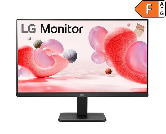 Монитор LG 23.8" 24MR400-B, время отклика 5мс, частота 100Гц, HDMI, IPS-дисплей