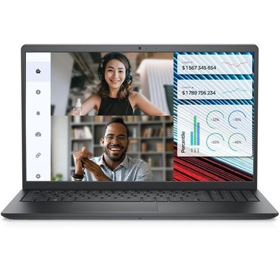 Ноутбук Dell Vostro 3520, I5-1235U, 8 ГБ, 256 ГБ SSD, 15 дюймів, Ubuntu