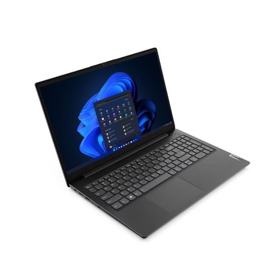 Ноутбук Lenovo Nb V15, Intel i5-13420H, 8 ГБ RAM, 256 ГБ SSD, 15.6" FHD, легкий, зчитувач відбитків пальців, DOS