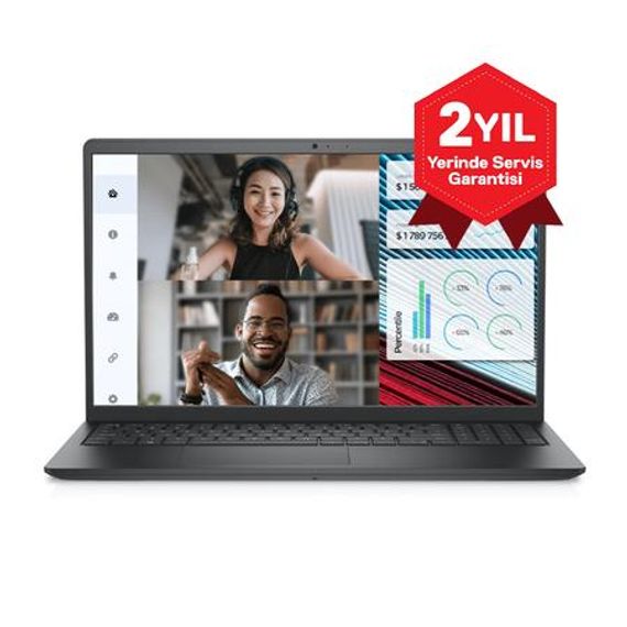 Ноутбук Dell Vostro 3520 с процессором İ5-1235G7, 8Гб ОЗУ, 512Гб SSD и экраном 15.6" на Ubuntu - фото 1