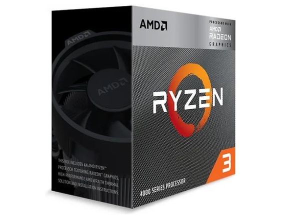 Процесор Amd Ryzen 3 4300G 3.80Ghz 4Mb AM4 Box з графікою та вентилятором