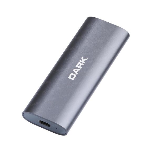 Коробка для диска Dark USB Type C - M.2 NVMe DK-AC-DSEM4 с алюминевым корпусом, USB 3.0 и 10 Гбит/с для высокопроизводительных M.2 дисков - фото 2