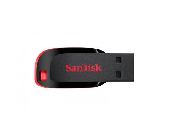 USB флешка SanDisk 16 GB SDCZ50-016G-B35 Cruzer Blade USB 2.0，компактна та зручна для зберігання даних