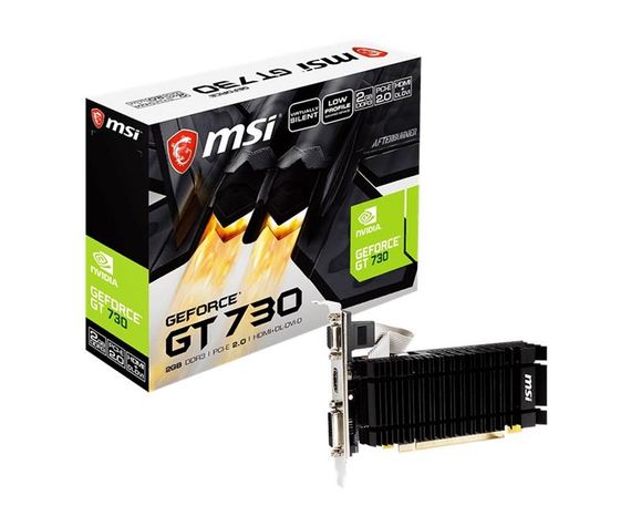 MSI GeForce GT 730 2GB GD3 N730K-2Gd3H 64 бит графическая карта