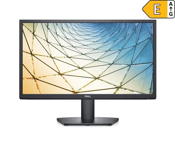 Монитор Dell 21.5" SE2222H, 8 мс, FHD, VGA, HDMI, черный, LED