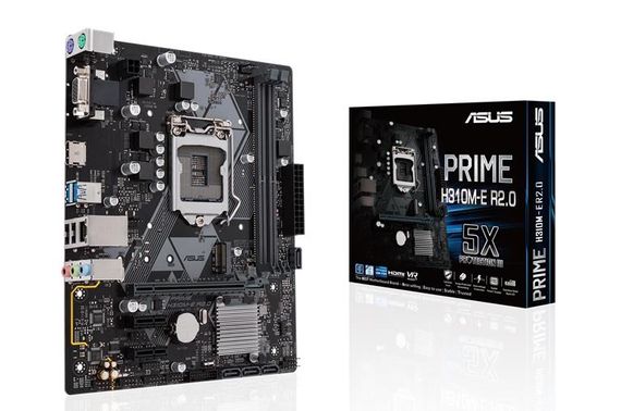 Материнська плата Asus Prime H310M-E R2.0 DDR4 VGA HDMI M.2 1151 V2 - фото 1