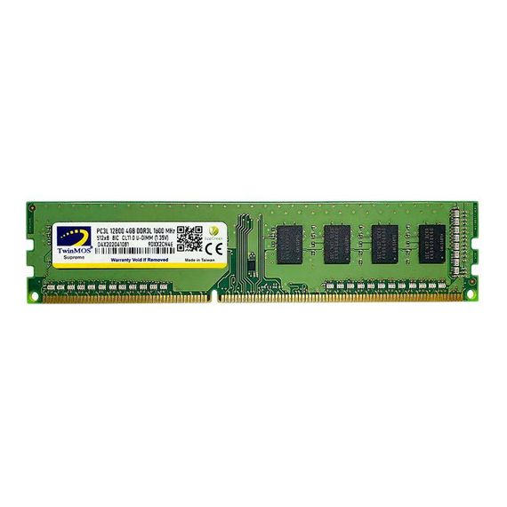 Оперативна пам'ять Twinmos 4Гб 1600МГц DDR3 1.35В PC RAM MDD3L4Gb1600D