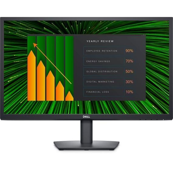 Монитор Dell E2423H 23.8" Full HD IPS, 5 мс, 60 Гц, высокое качество изображения, идеален для работы и развлечений