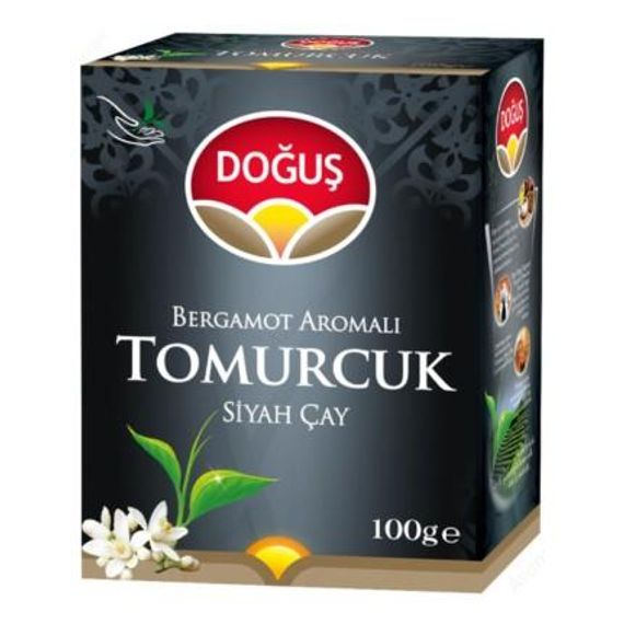 Чай Doğuş Tomurcuk Earl Grey 100 г з ароматом бергамоту, освіжаючий смак і високоякісна улюблена класика