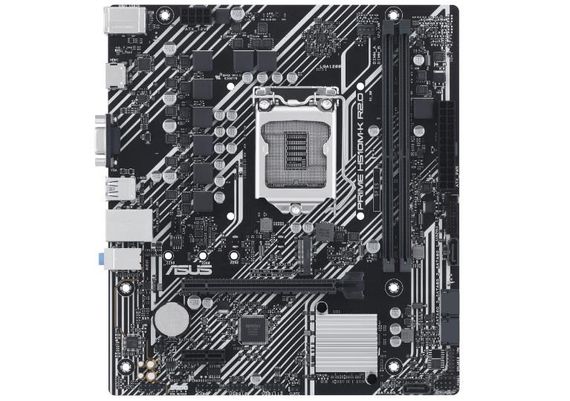 Материнская плата Asus Prime H510M-K R2.0, M.2, 3200MHz, форм-фактор Matx, сокет 1200P - фото 3