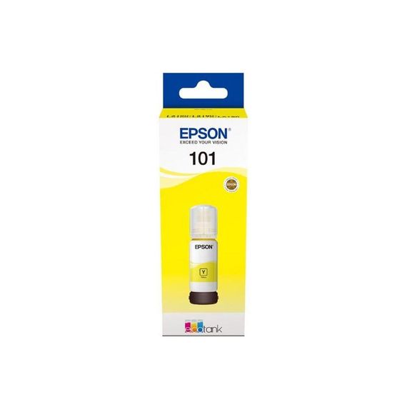 Жовта чорнильна пляшка Epson 101 T03V44A для принтерів L4150, L4160, L6160, L6170, L6190