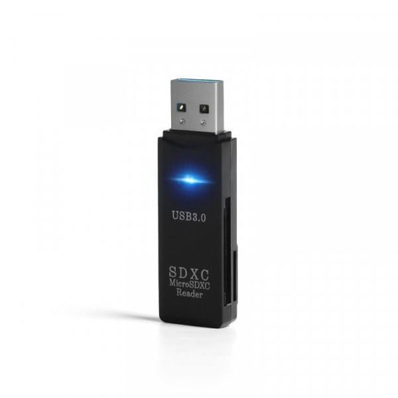 Темный USB 3.0 считыватель карт (Ucr303) DK-AC-Ucr303 для компьютеров