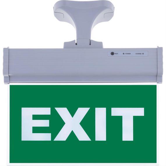 Çift Yönlü Acil Yönlendirme Armatürü (Askı Aparatlı) Exit