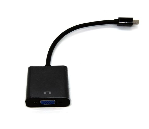 Адаптер Beek Mini DisplayPort (DP) ↔ VGA, DP Мужской ↔ VGA Женский, 1080P, 0.15 метра