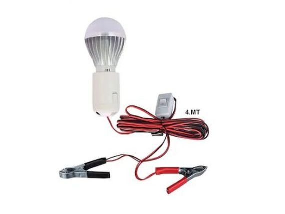 Старамакс SM-2103 12V - 5W - 4 метри переносна LED лампа з вимикачем E27