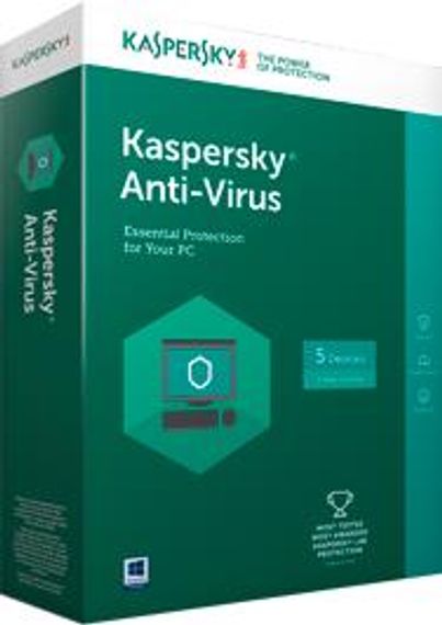 Kaspersky Antı-Vırus 3 Kullanıcı 1 Yıl