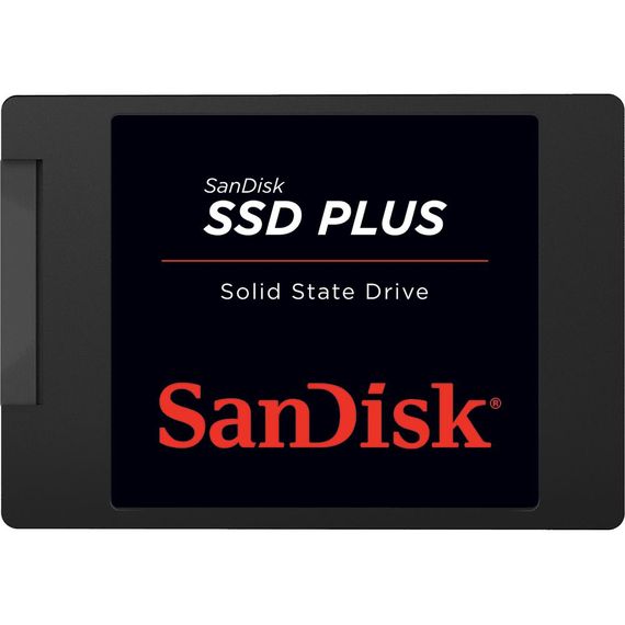 Твердий диск Sandisk 240Гб 7мм 530-440 SATA3 SDSSDA-240G-G26 SSD Plus для внутрішнього зберігання