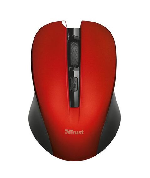 Trust 21871 Mydo Sessiz Mouse-Kırmızı