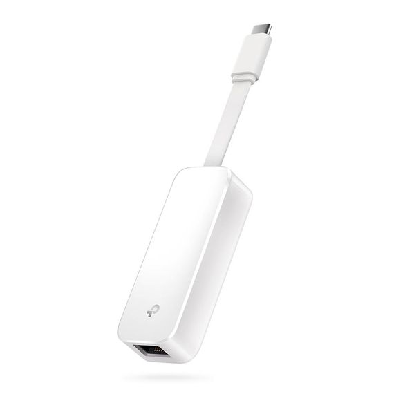 TP-Link UE300C адаптер Gigabit Ethernet с USB Type-C, скорость до 1000Mbps, поддерживает Windows, Mac, Chrome OS, Linux, компактные размеры 71x26x16.2мм - фото 1