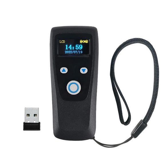 Безпровідний сканер штрих-кодів Tıwox Vsk-150 2D з Mini USB Dongle, зчитує QR-коди, підтримує USB та Bluetooth з'єднання